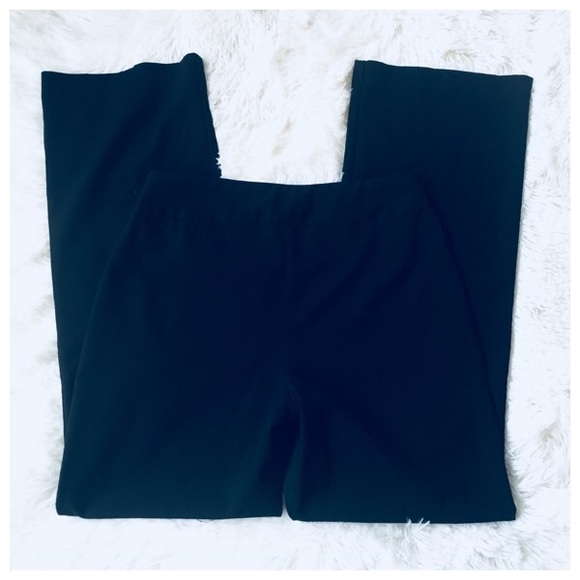 Roz & Ali Pull On Tummy Control Black Pants - Picture 4 of 5